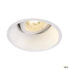 SLV - HORN-T, spot encastré intérieur, blanc mat, GU10/QPAR51, 25W max