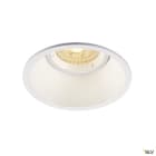 SLV - HORN-O, spot encastré intérieur, blanc mat, GU10/QPAR51, 50W max, IP21