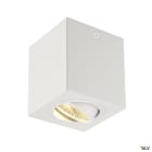 SLV - TRILEDO, plafonnier intérieur, simple, carré, blanc, LED, 8,1W, 3000K