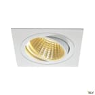 SLV - NEW TRIA 150, spot encastré intérieur, simple, carré, blanc, LED, 29W, IP20