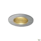 SLV - PATTA-I spot encastré rond alu brossé 12W, 3000K, 38°, alim incluse