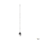 SLV - FENDA, suspension intérieure, chrome, E27, 60W max, câble nu sans patère de 1,5m
