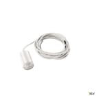 SLV - FITU Câble de suspension, E27, ronde, blanc, max. 60W, câble nu de 5m