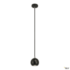 SLV - LIGHT EYE® 90, suspension intérieure, noir, GU10/QPAR51 LED, 6W max