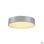 SLV - MEDO 40, plafonnier LED, intérieur, rond, gris, LED, 28W, IP 20