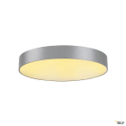 SLV - MEDO 60, plafonnier LED, intérieur, rond, gris, LED, 38W, IP 20, UGR < 22