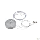 SLV - Kit de suspension à 5 fils pour plafonnier MEDO, intérieur, gris, IP 20