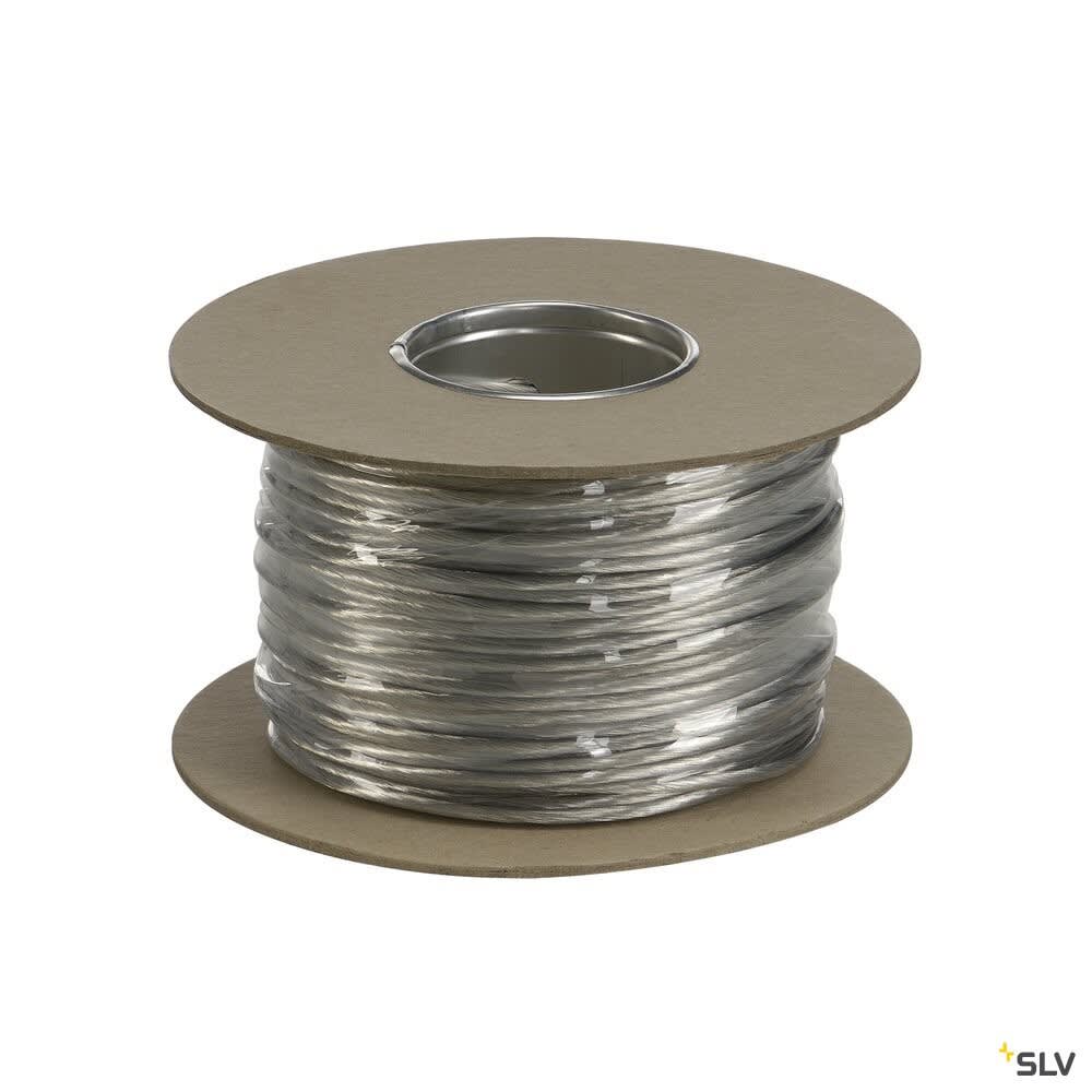 SLV - TENSEO, câble tendu T.B.T intérieur, 4mm², 100m, transparent