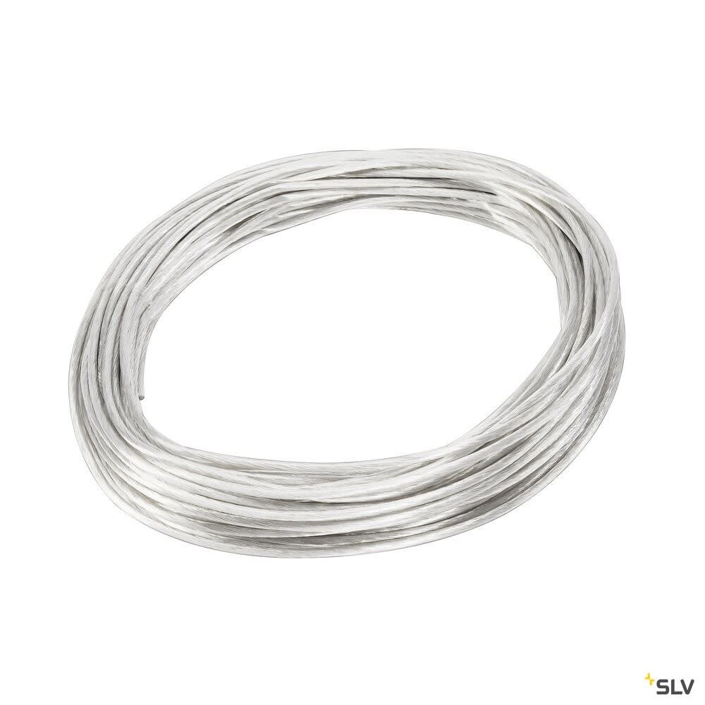 SLV - TENSEO, câble tendu T.B.T intérieur, 4mm², 20m, blanc
