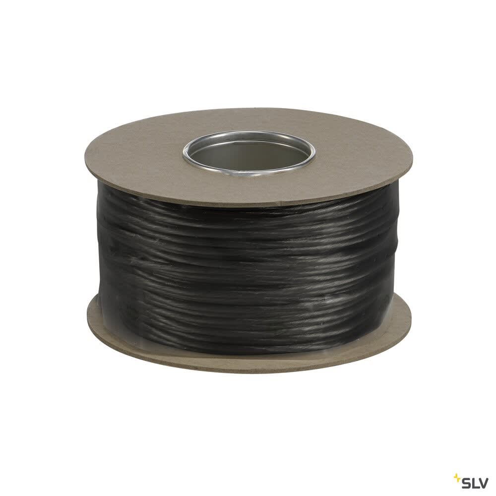 SLV - TENSEO, câble tendu T.B.T intérieur, 6mm², 100m, noir