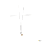 SLV - ASMARA, spot pour câble tendu, MR16, 60cm, blanc