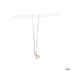 SLV - TELESKOP, spot pour câble tendu, MR16, 21-51cm, blanc