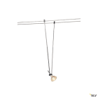 SLV - TELESKOP, spot pour câble tendu, MR16, 21-51cm, chrome