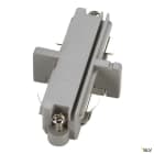 SLV - Connecteur droit pour rail 1 allumage 16A max, gris, électrique