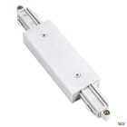 SLV - Connecteur droit pour rail 1 allumage 16A max, blanc, avec alimentation