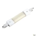 SLV - Connecteur flex, pour rail 1 allumage en saillie, intérieur, blanc
