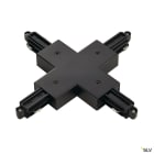 SLV - Connecteur en X pour rail 1 allumage 16A max, noir