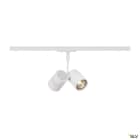 SLV - BIMA, spot, blanc mat, 2x GU10, max. 2x50W, adaptateur 1 allumage inclus