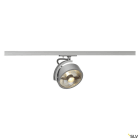 SLV - KALU TRACK, spot, QPAR111, gris, adaptateur 1 allumage inclus