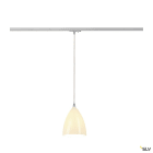 SLV - TONGA, suspension, blanche, diffuseur céramique, E14, max. 60W, adapt