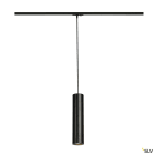 SLV - ENOLA B, suspension pour rail 1 allumage intérieur, noir, GU10/QPAR51, 50W max