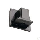 SLV - EUTRAC®, embouts, intérieur, pour rail 3 allumages en saillie, noir, 1 pièce