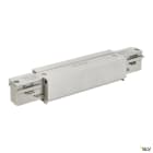 SLV - EUTRAC connecteur longitudinal avec alimentation, gris