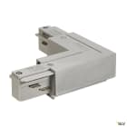 SLV - EUTRAC connecteur 90°, terre intérieure, gris