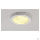 SLV - PLASTRA 105, plafonnier intérieur, blanc, E27, 2x 25W max, plâtre