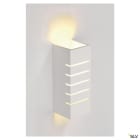SLV - PLASTRA, applique intérieure, slot, blanc, E14/C35, 40W max, plâtre