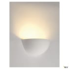 SLV - PLASTRA 101, applique intérieure, blanc, E14/C35, 40W max, plâtre