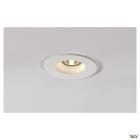 SLV - PLASTRA, encastré, GU10, rond, plâtre, 35W max.