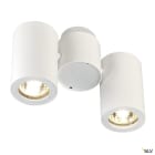 SLV - ENOLA B, spot double, applique et plafonnier, blanc, 2xGU10, max. 2x50W