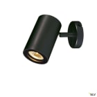 SLV - ENOLA B spot 1, applique et plafonnier, noir, GU10, max. 50W