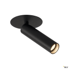 SLV - KARPO 30, encastré intérieur, noir, LED, 7,5W, 3000K