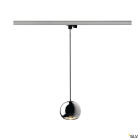 SLV - LIGHT EYE 150, chrome, GU10, max. 75W, adaptateur 3 allumages inclus