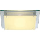 SLV - GLASSA CARRE E27 plafonnier, carré, 2x E27, max. 2x 60W