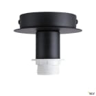 SLV - FENDA, patère, intérieur, noir, E27, 60W, sans abat-jour