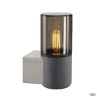 SLV - LISENNE, applique intérieure, gris/brun, E27, 23W max, basalte