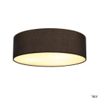 SLV - TENORA, plafonnier intérieur, noir, E27, 3x 23W max