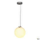 SLV - ROTOBALL 25, suspension intérieure, blanc/gris, E27, 24W max