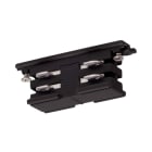 SLV - S-TRACK mini-connecteur, Phase, pour rail 3 allumages, intérieur, noir