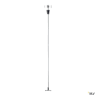SLV - S-TRACK, suspension rigide, pour rail 3 allumages, intérieur, noir
