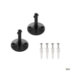 SLV - TENSEO, support mural 6 cm, intérieur, pour câble tendu T.B.T, noir, 2 pièces