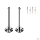 SLV - TENSEO, renvois plafond, intérieur, pour câble tendu T.B.T, chrome, 2 pièces