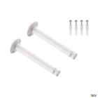 SLV - TENSEO, renvois plafond, intérieur, pour câble tendu T.B.T, blanc, 2 pièces