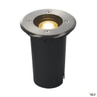 SLV - SOLASTO (EARTHLUX), rond, encastré de sol ext., QPAR51, Inox 304, GU10 6W