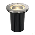 SLV - DASAR EXACT 116, QPAR51, GU10 encastré de sol, rond, inox 316, max. 35W, IP67