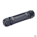 SLV - Boîte de connexion, extérieur, 3 pôles, noir, IP68