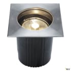 SLV - DASAR 215, QPAR111, encastré de sol, carré, inox 316, max. 75W, IP67